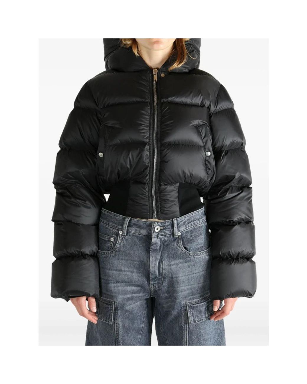 Rick Owens Black Winter Jackets
