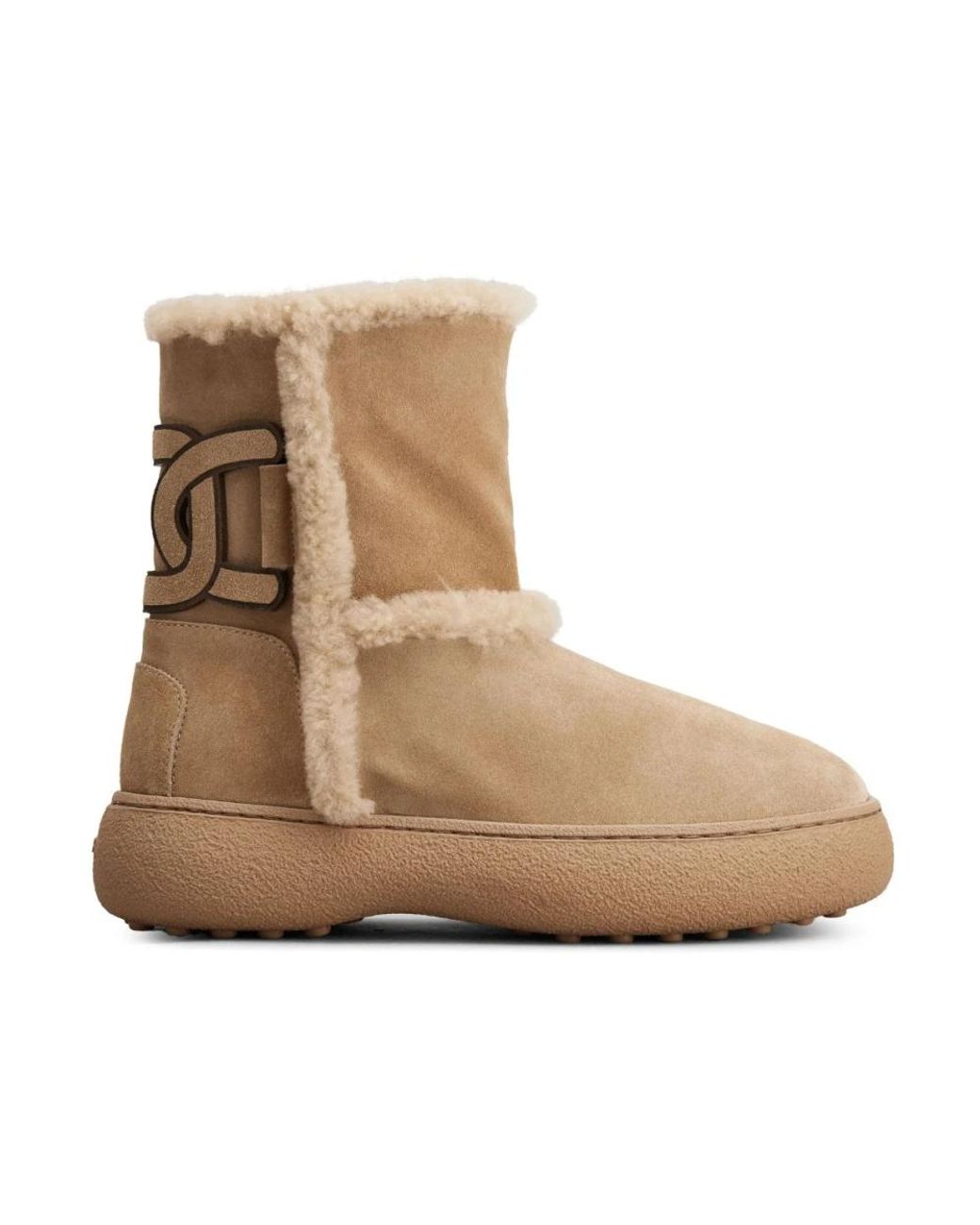 Tod's Brown Stilvolle Winterstiefel für Frauen