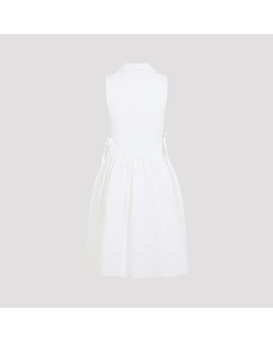 Miu Miu White Short Dresses