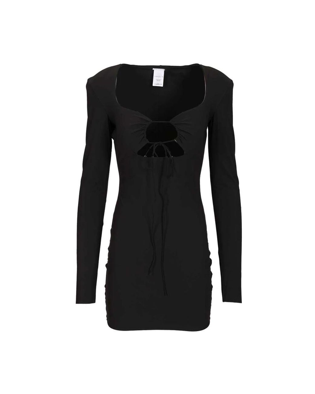 Amazuìn Black Short Dresses