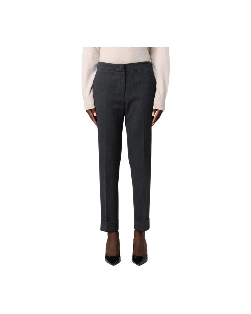 PT01 Broeken ,Grijs ,Stijlvolle Broek Voor Mannen in het Black