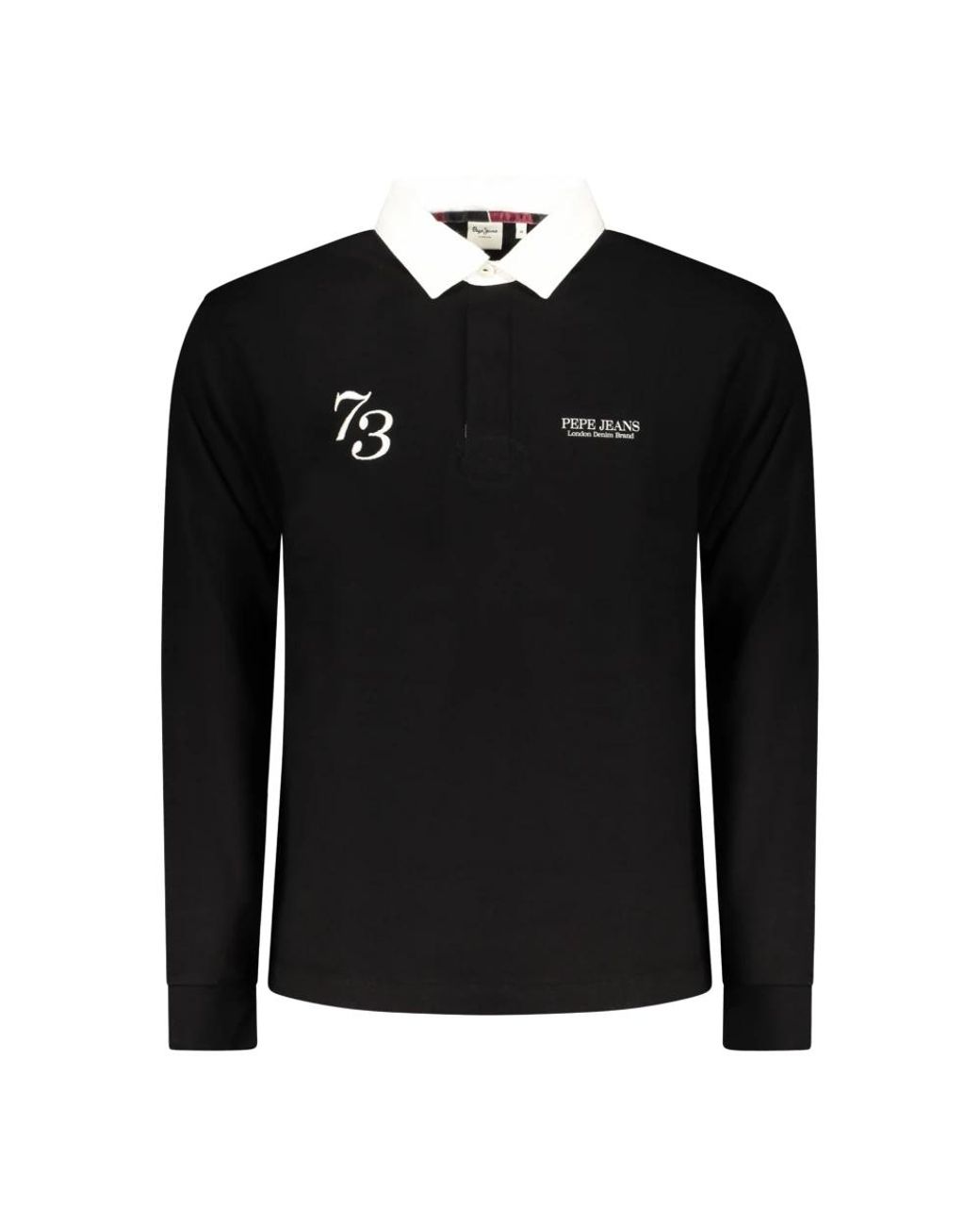 Pepe Jeans Black Polo Shirts for men