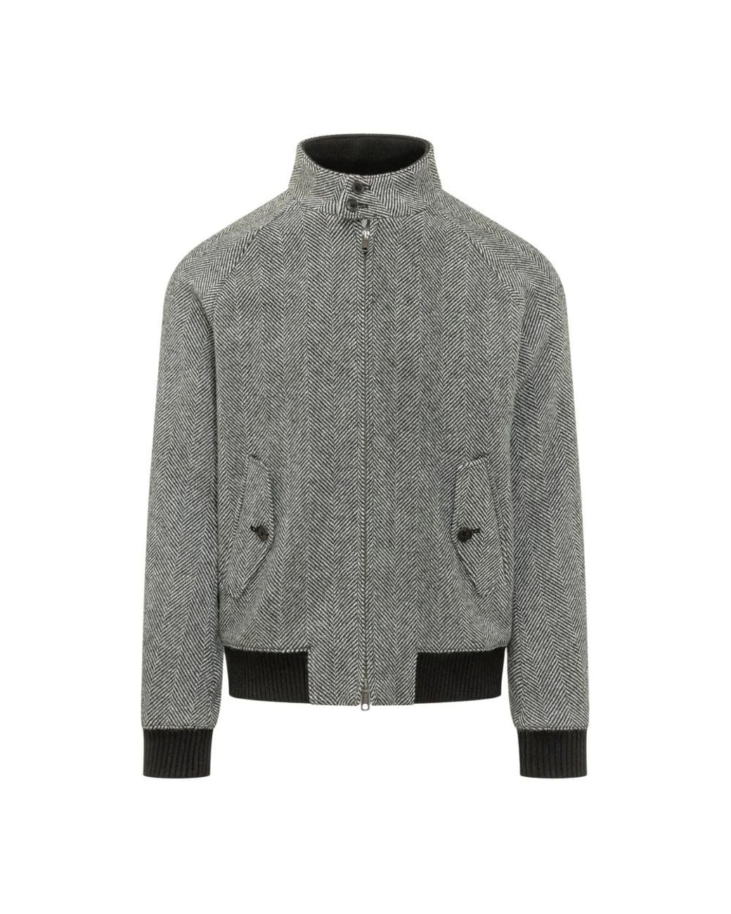 Baracuta Herringbone G9 Jacket in het Gray voor heren