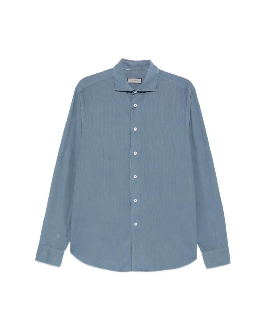 Canali Blue Casual Shirts for men