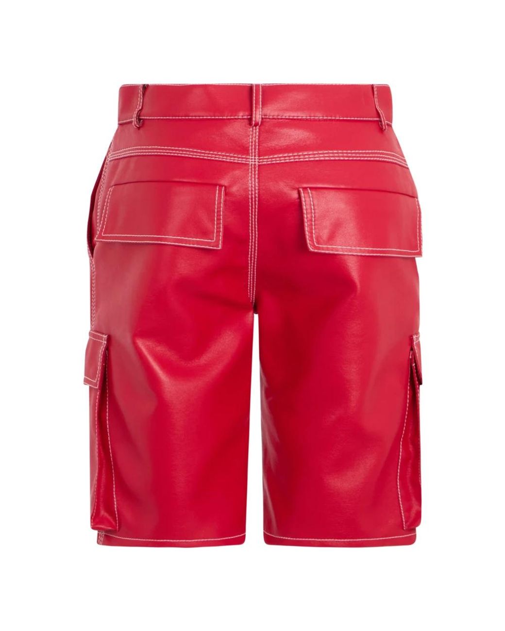 Philosophy Di Lorenzo Serafini Red Casual Shorts
