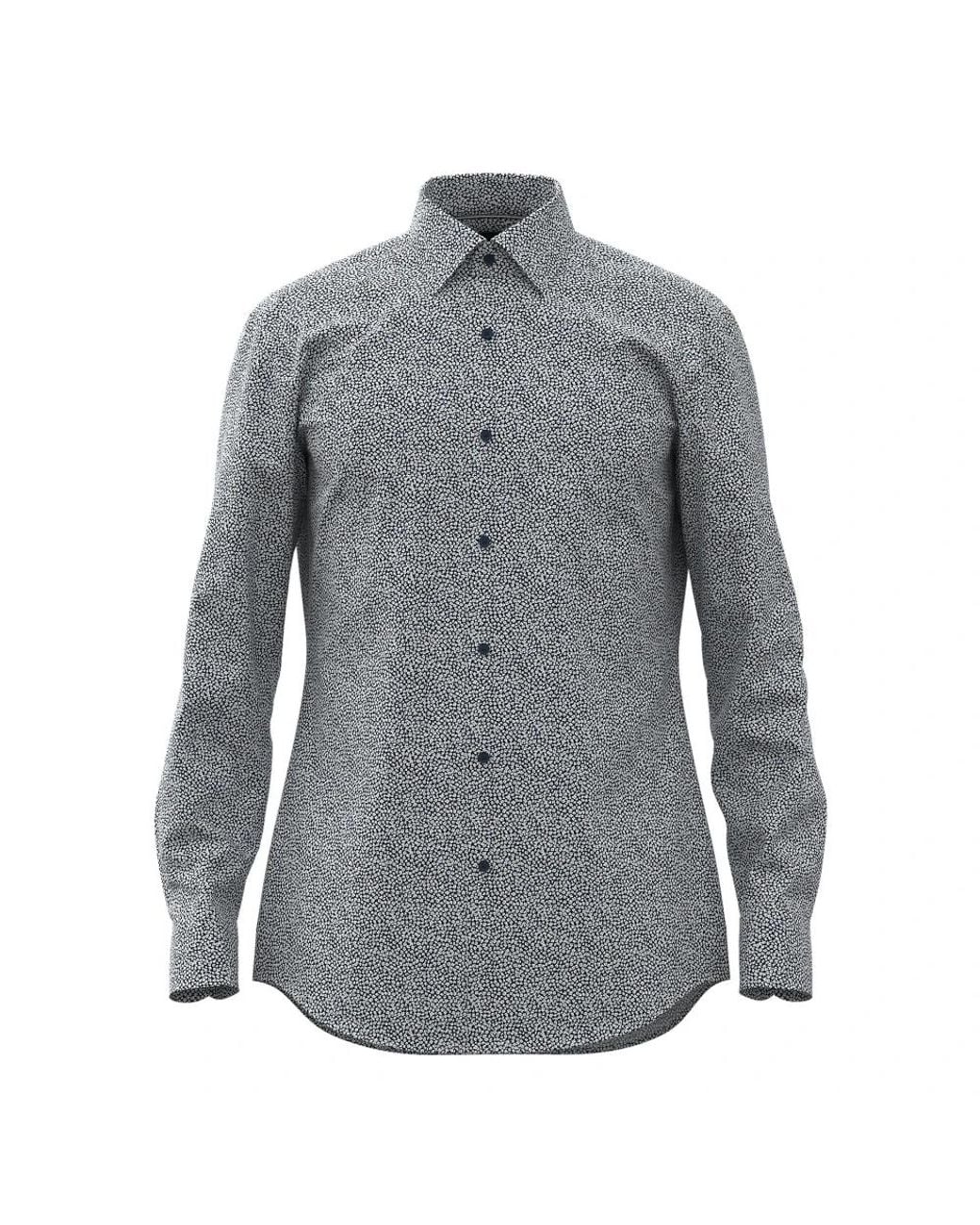 Boss Gray Casual Shirts for men