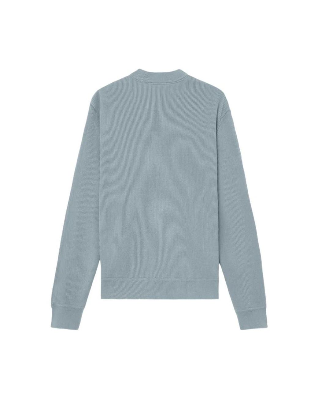 Stone Island Blue Long Sleeve T-Shirts for men