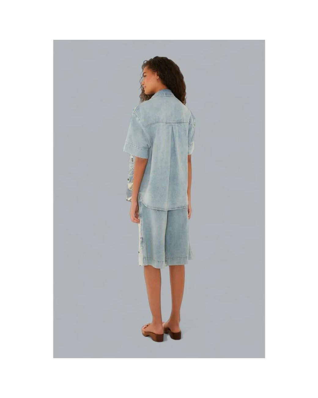 Farm Rio Blue Shirts