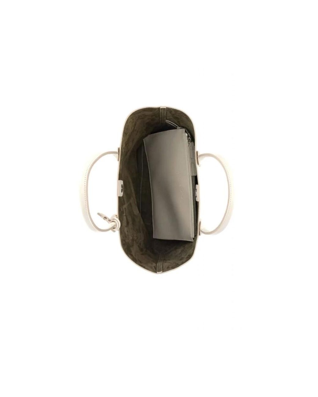 Hogan White Shopping Bags
