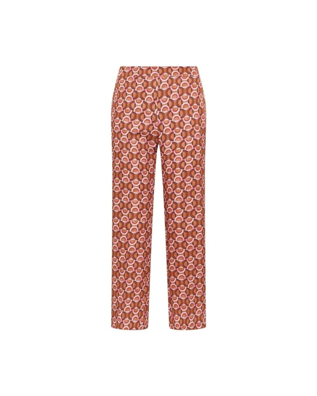 Maliparmi Red Straight Trousers