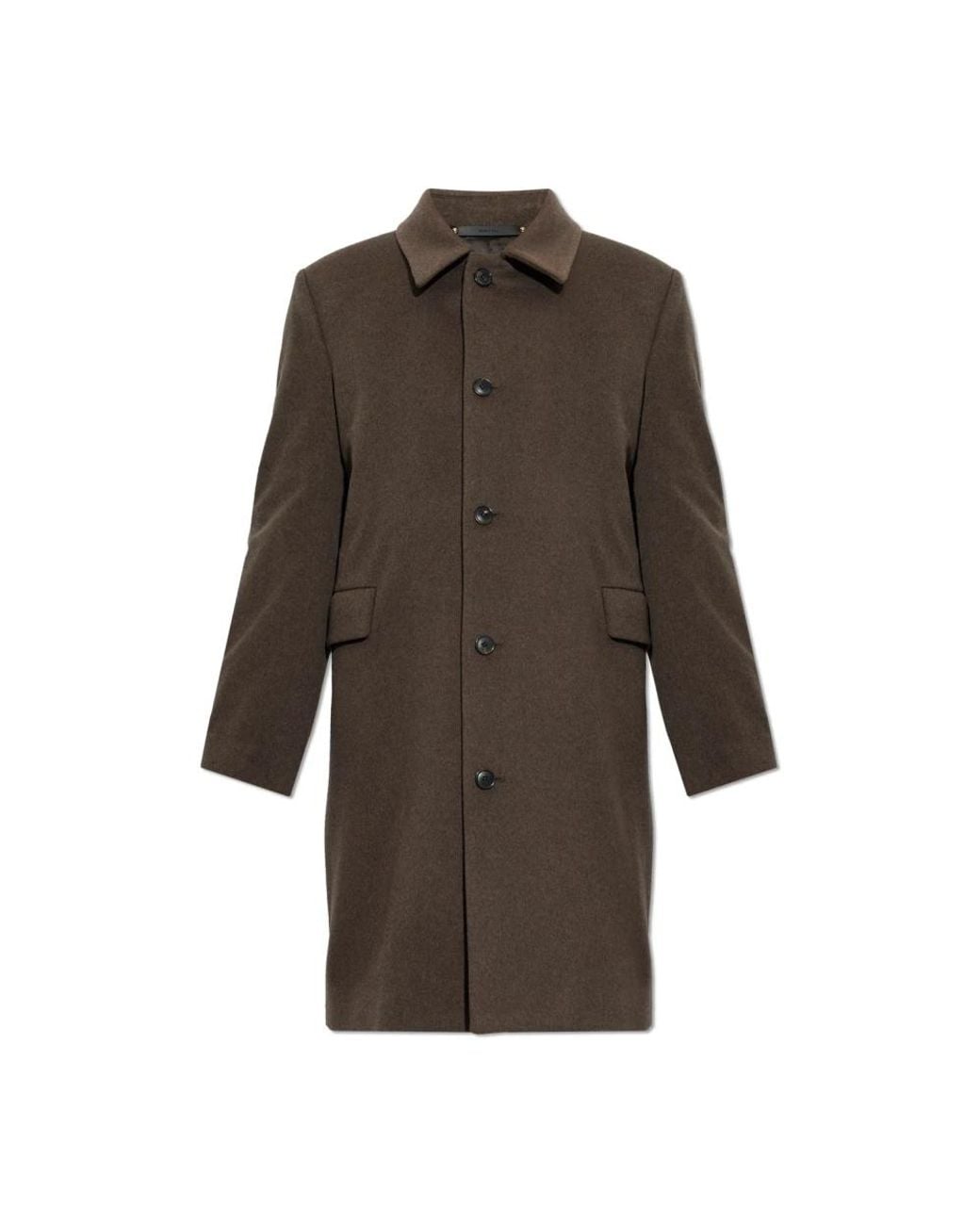 Paul Smith Wollen Jas Met Enkele Split in het Brown voor heren