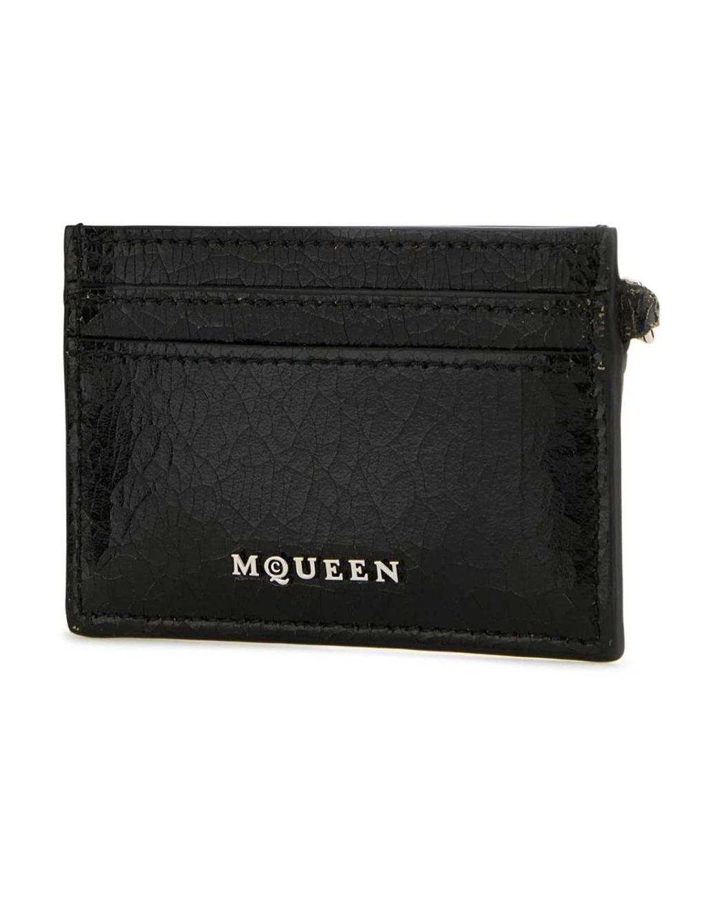 McQueen Black Wallets & Cardholders for men