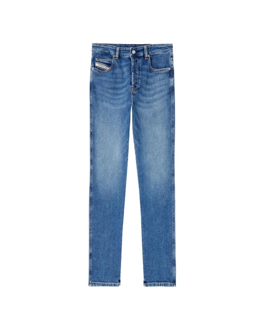 DIESEL Blue Slim-Fit Jeans for men