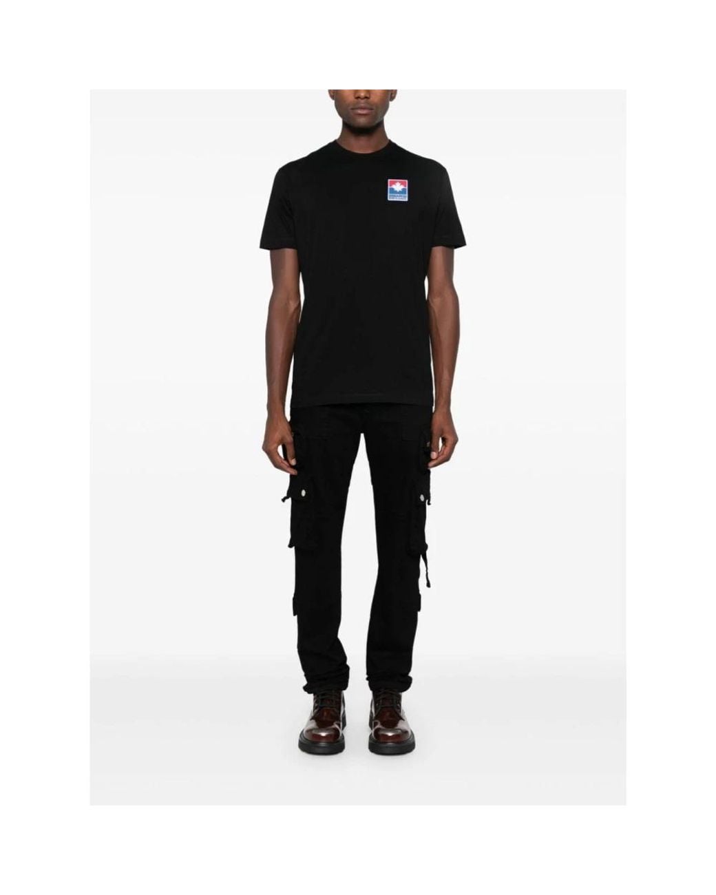 DSquared² Black T-Shirts for men