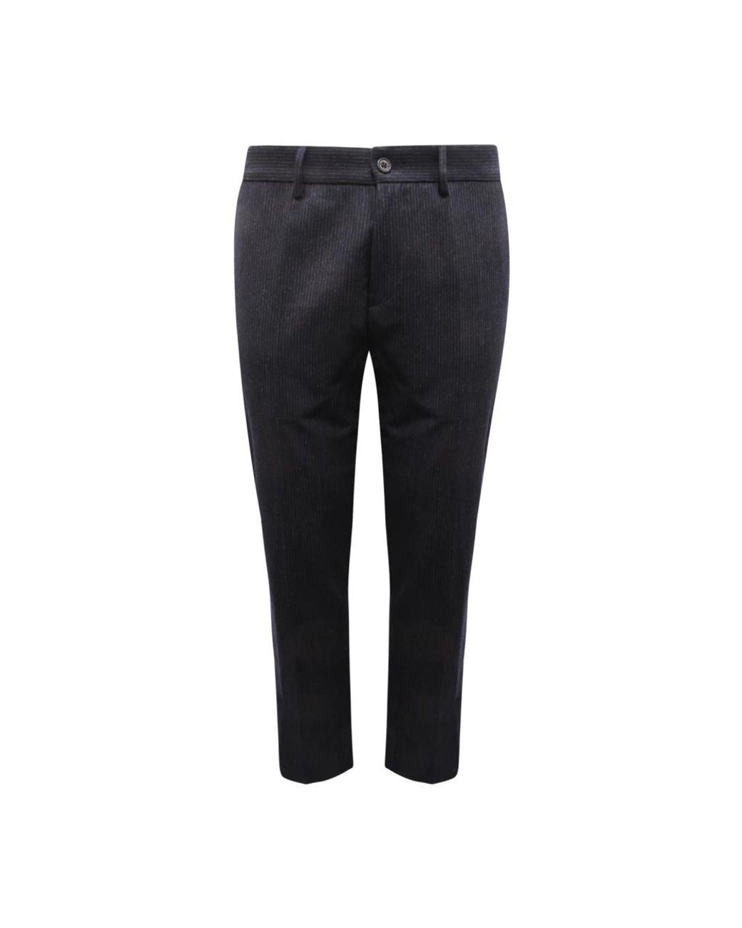 Brooksfield Blue Slim-Fit Trousers for men