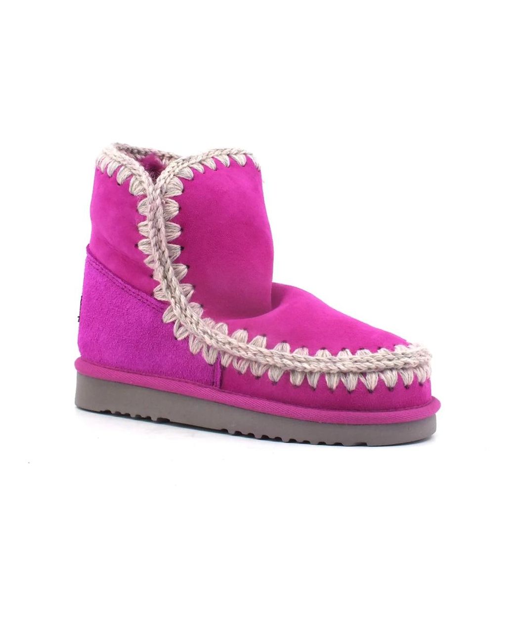 Mou Purple Winter Boots