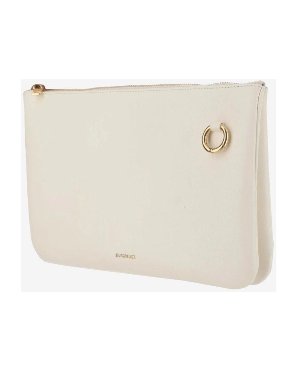 Jil Sander Natural Clutches
