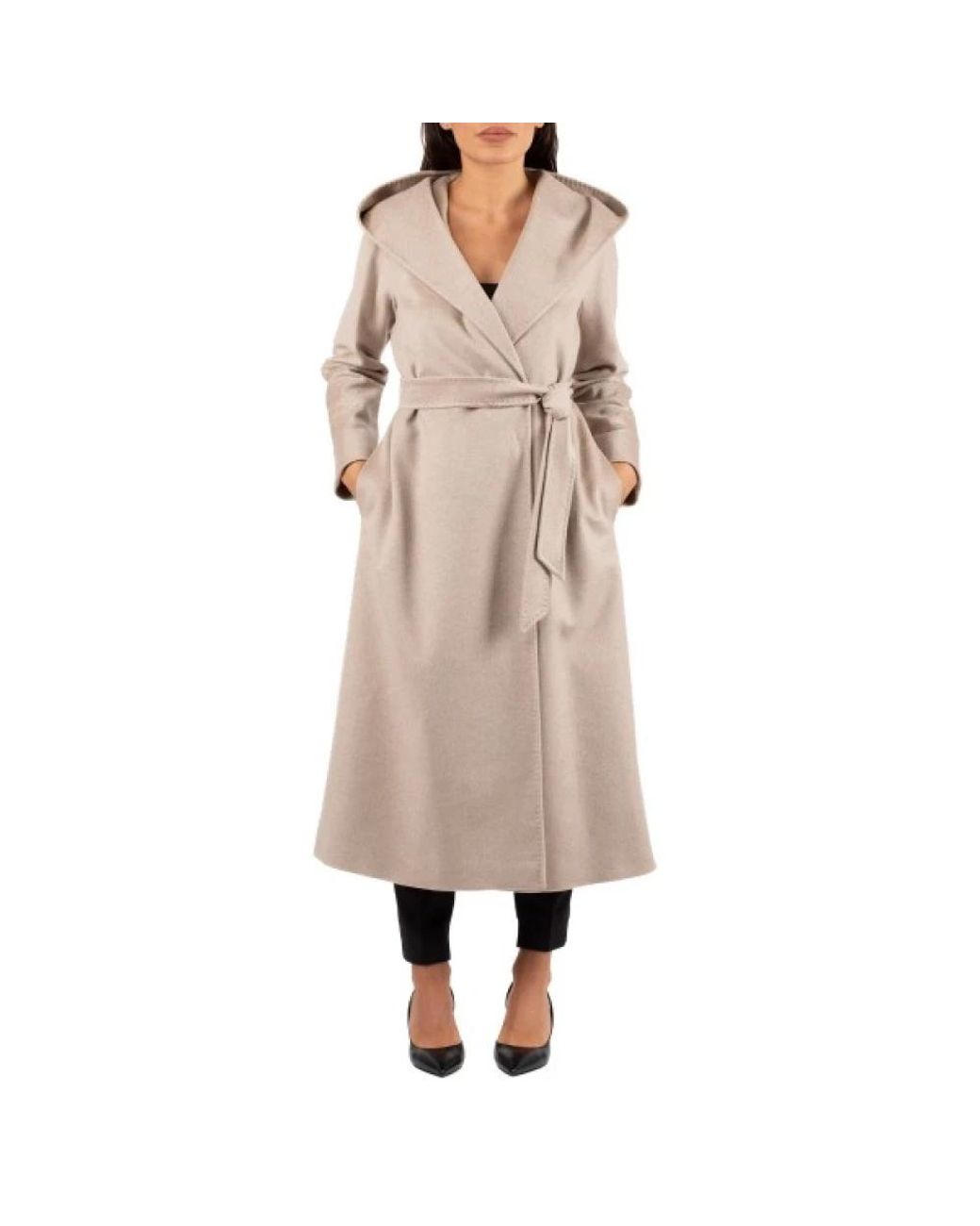 Max Mara Danton Jas in het Natural