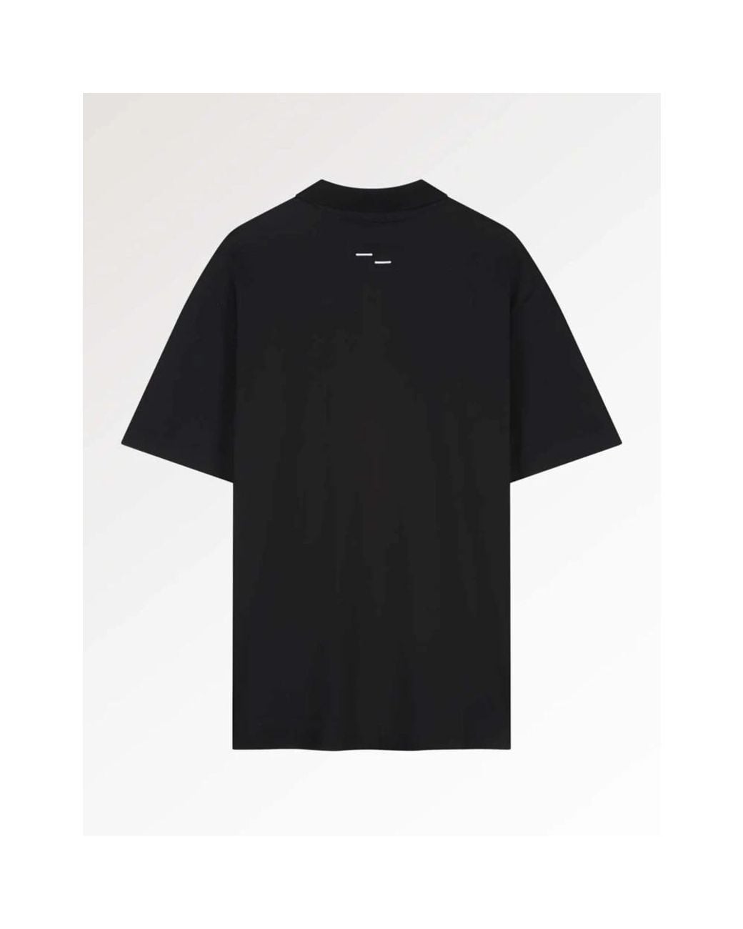Filling Pieces Black Polo Shirts for men