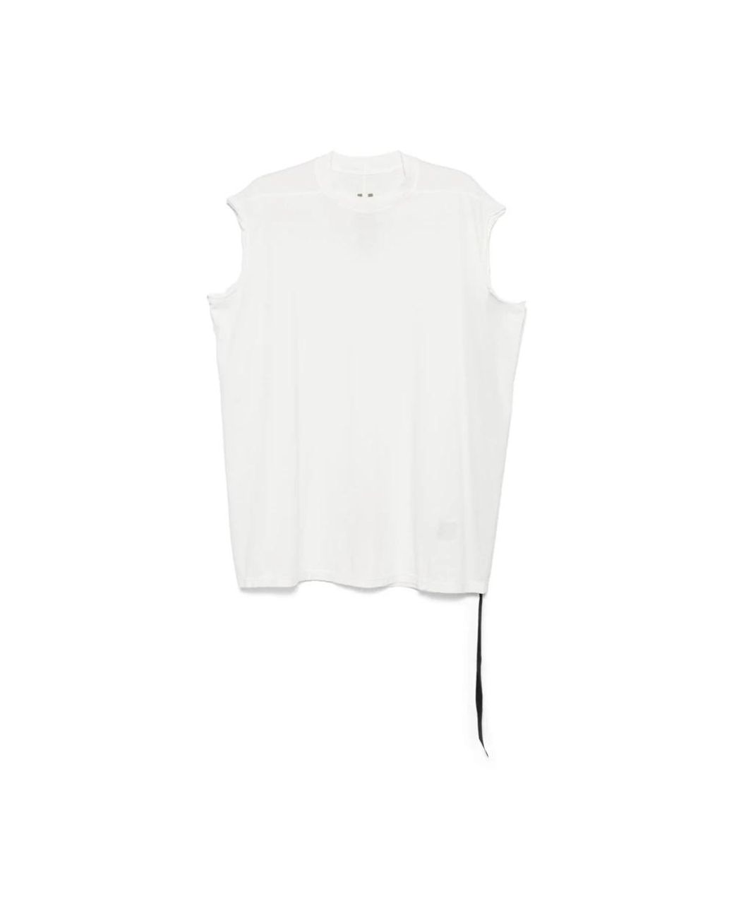 Rick Owens White Sleeveless Tops for men