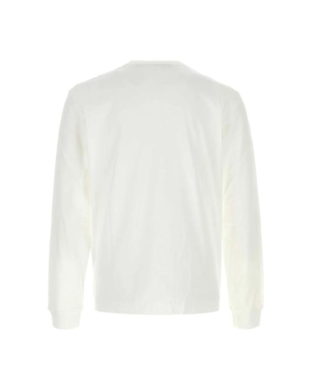 Valentino Garavani White Long Sleeve T-Shirts for men