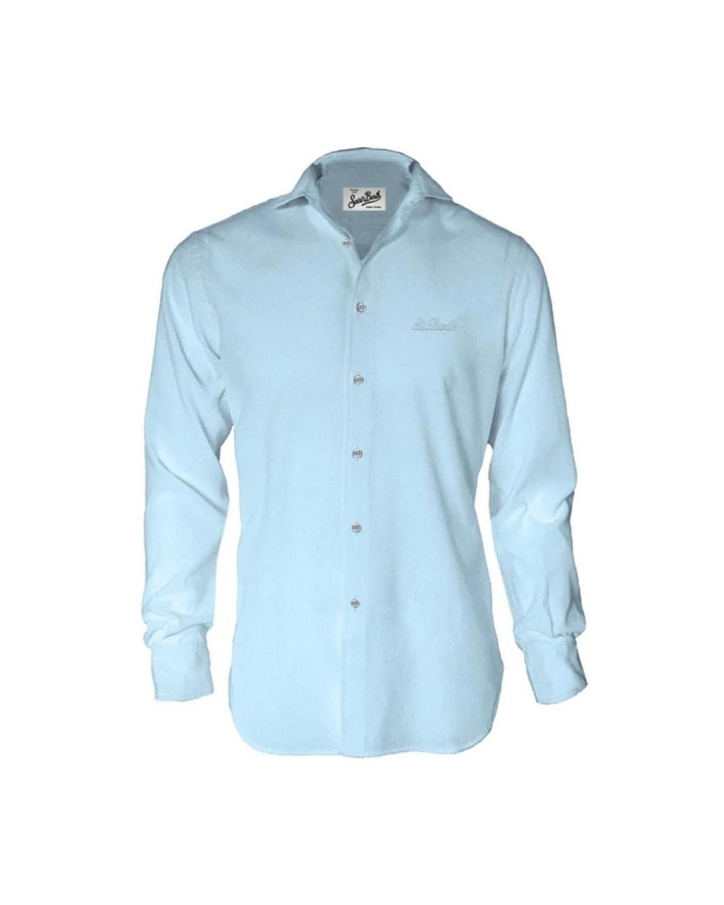 Mc2 Saint Barth Blue Casual Shirts for men