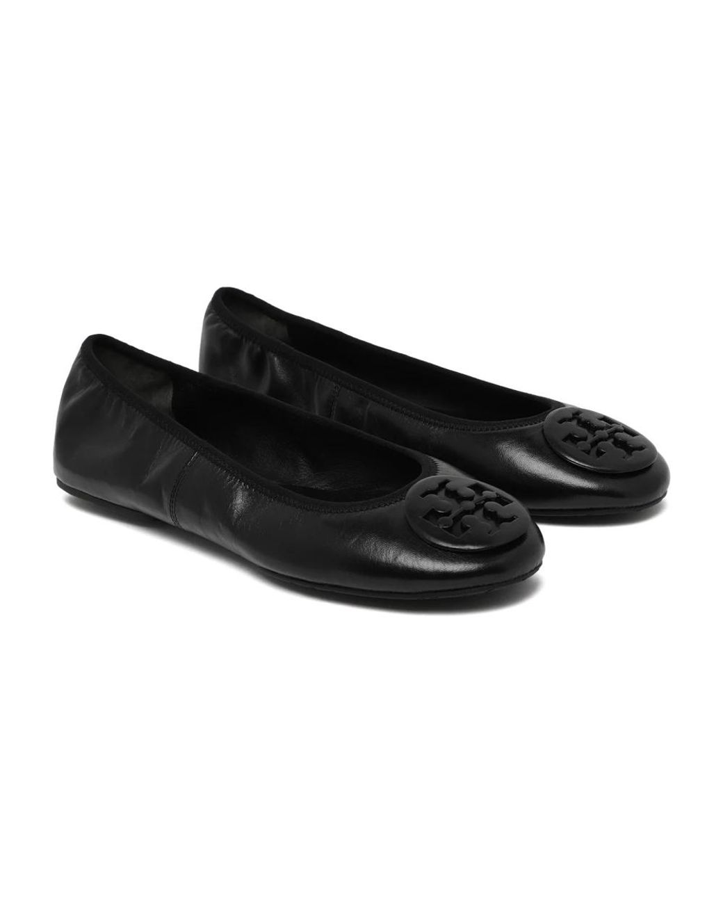 Tory Burch Black Ballerina Shoes