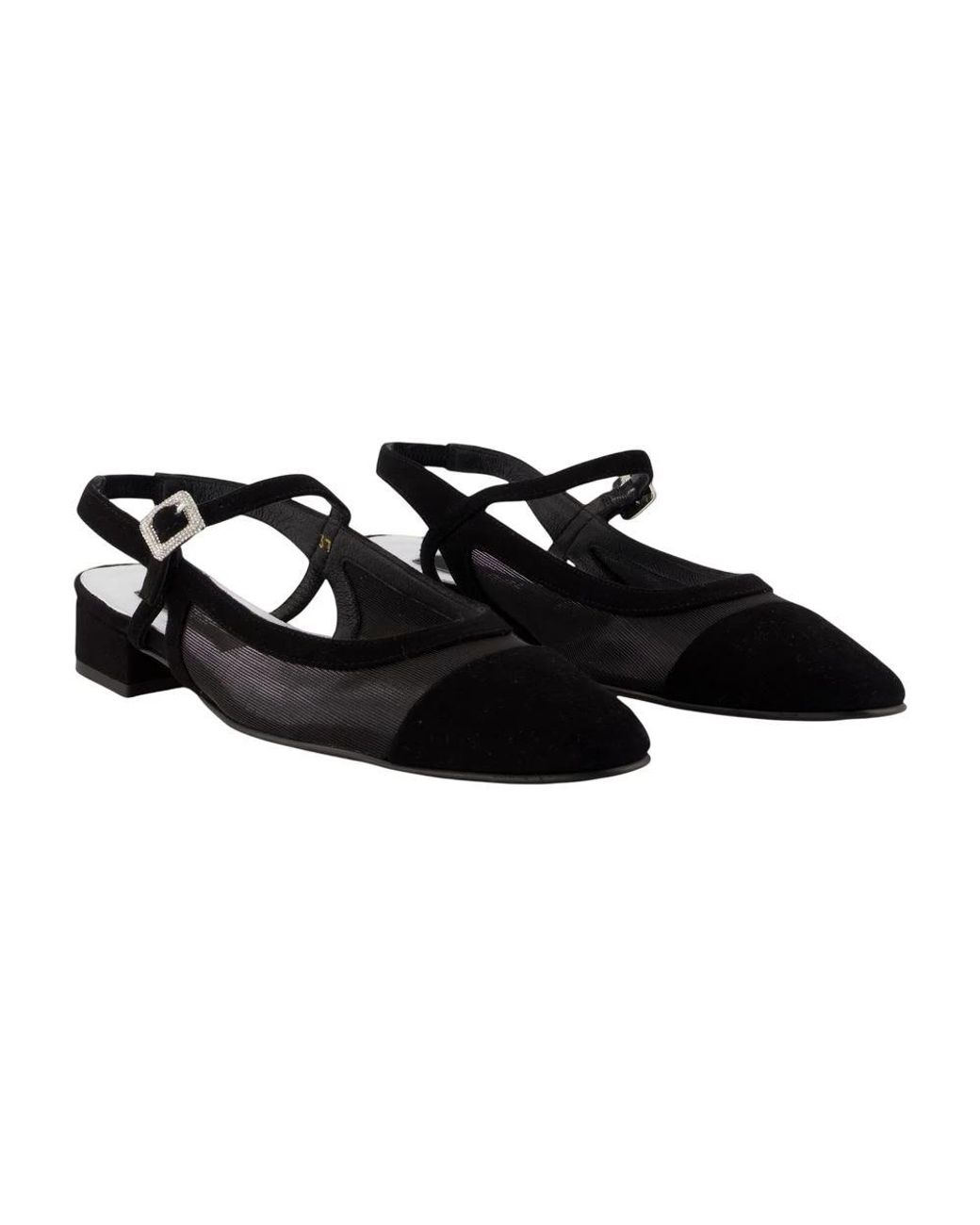 CAREL PARIS Black Ballerina Shoes
