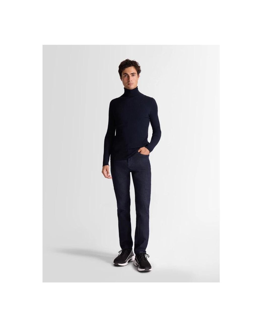 Fusalp Blue Turtlenecks