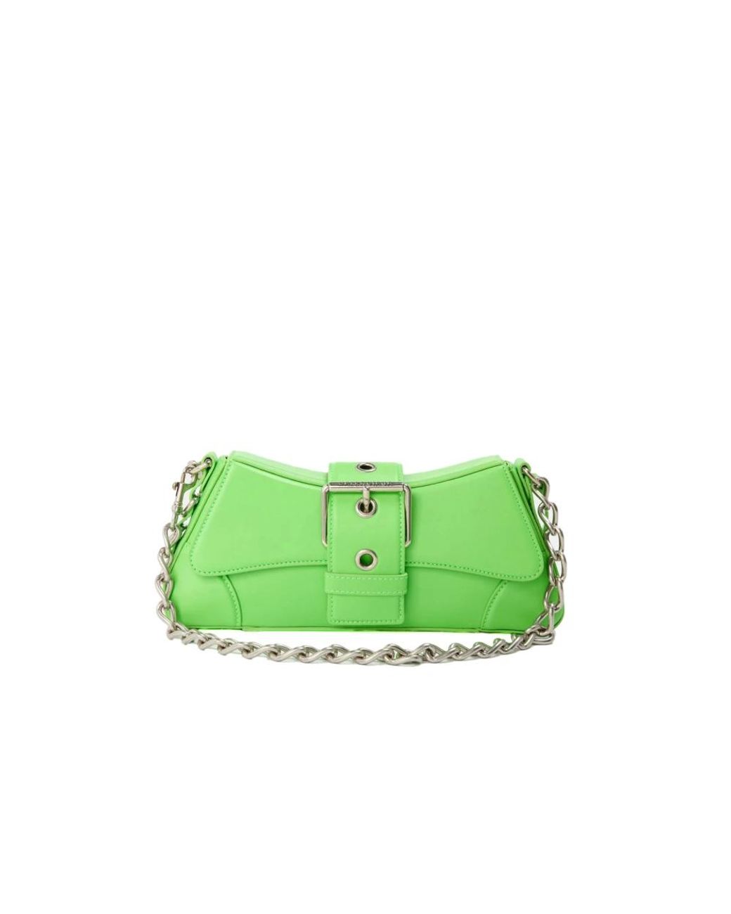 Balenciaga Green Lindsay Shoulder Bag