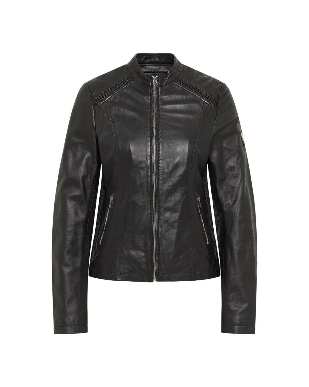 carlo colucci Black Leather Jackets