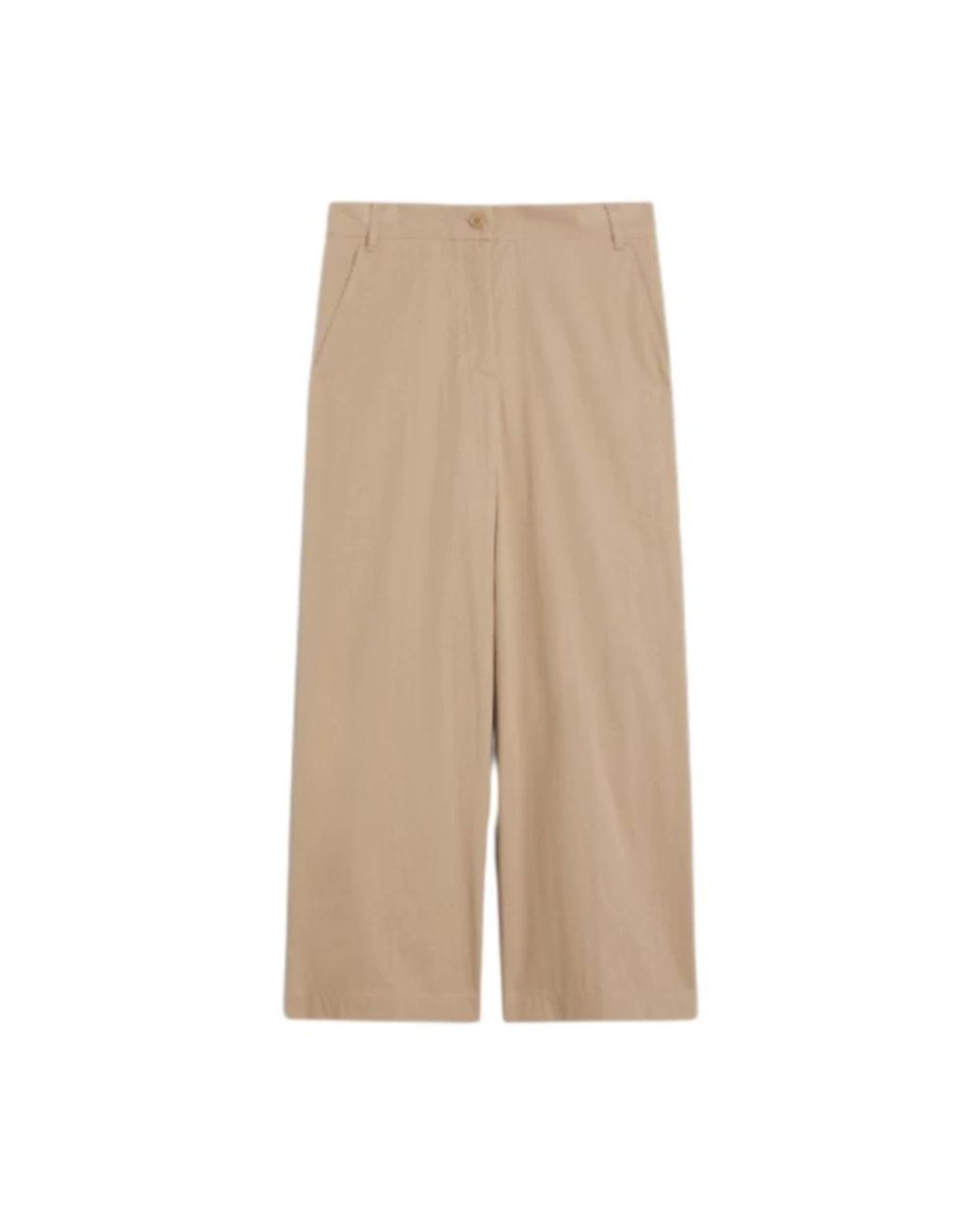 Weekend by Maxmara Natural Wide Trousers