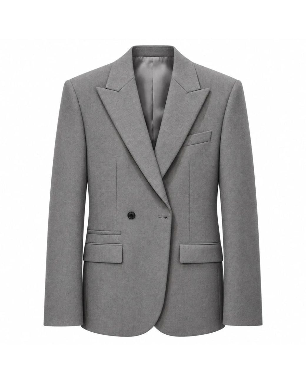 Dolce & Gabbana Dubbelknoops Jas in het Gray voor heren