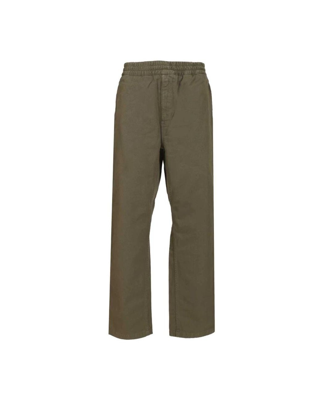 Carhartt Green Straight Trousers for men