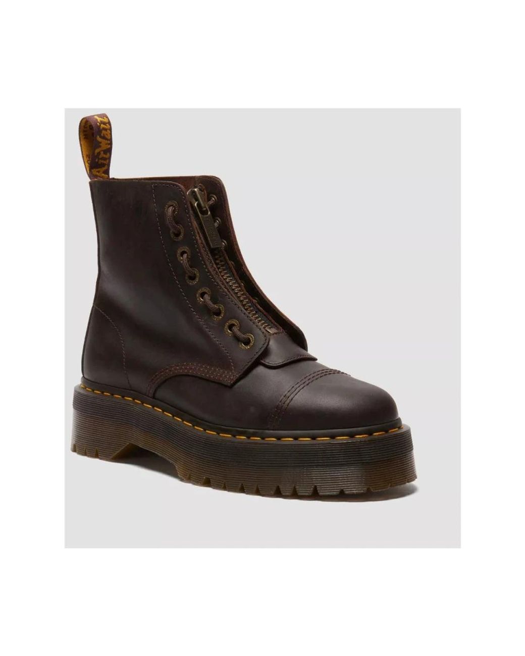 Dr. Martens Brown Sinclair Platform Boot
