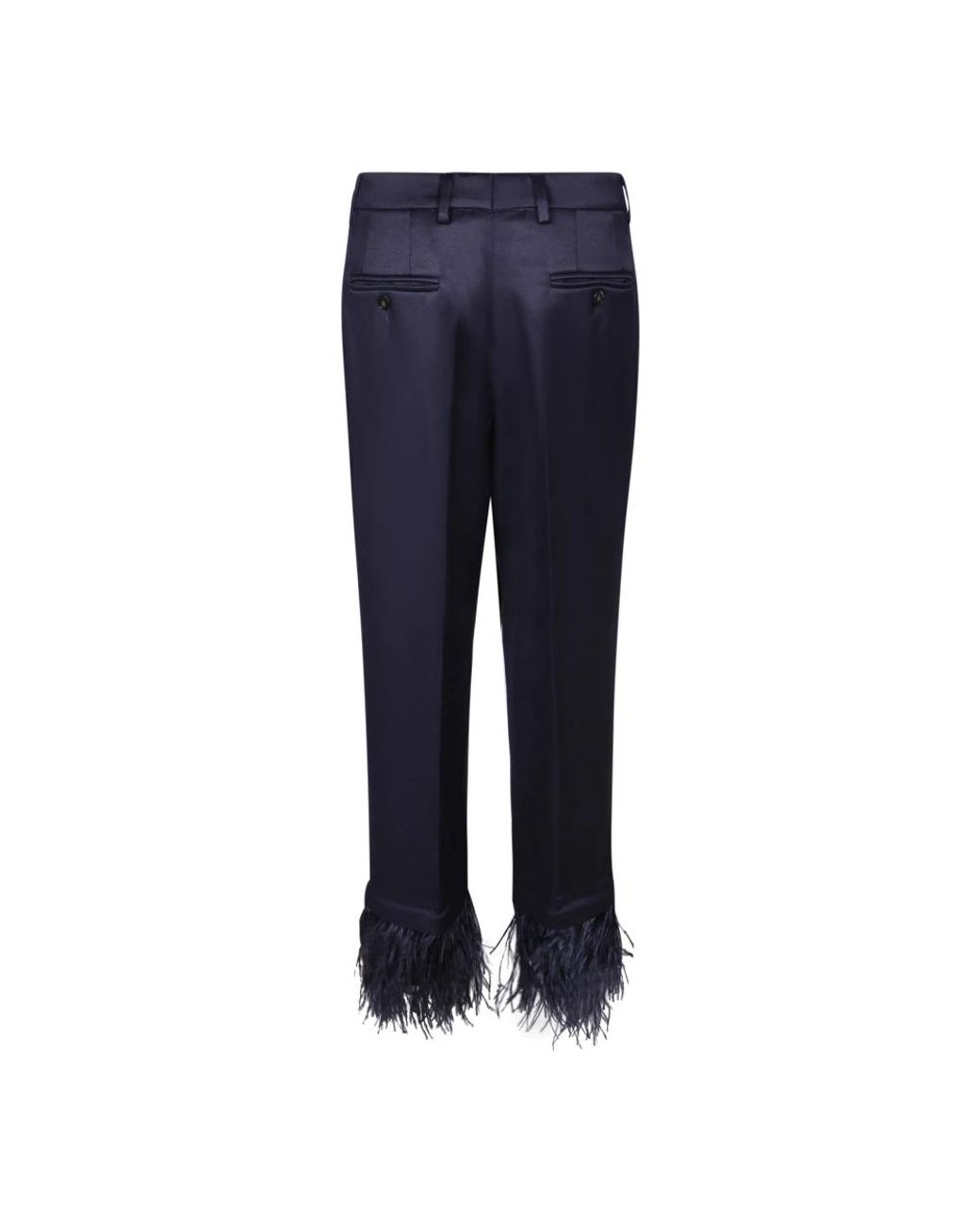 Incotex Blue Cropped Trousers