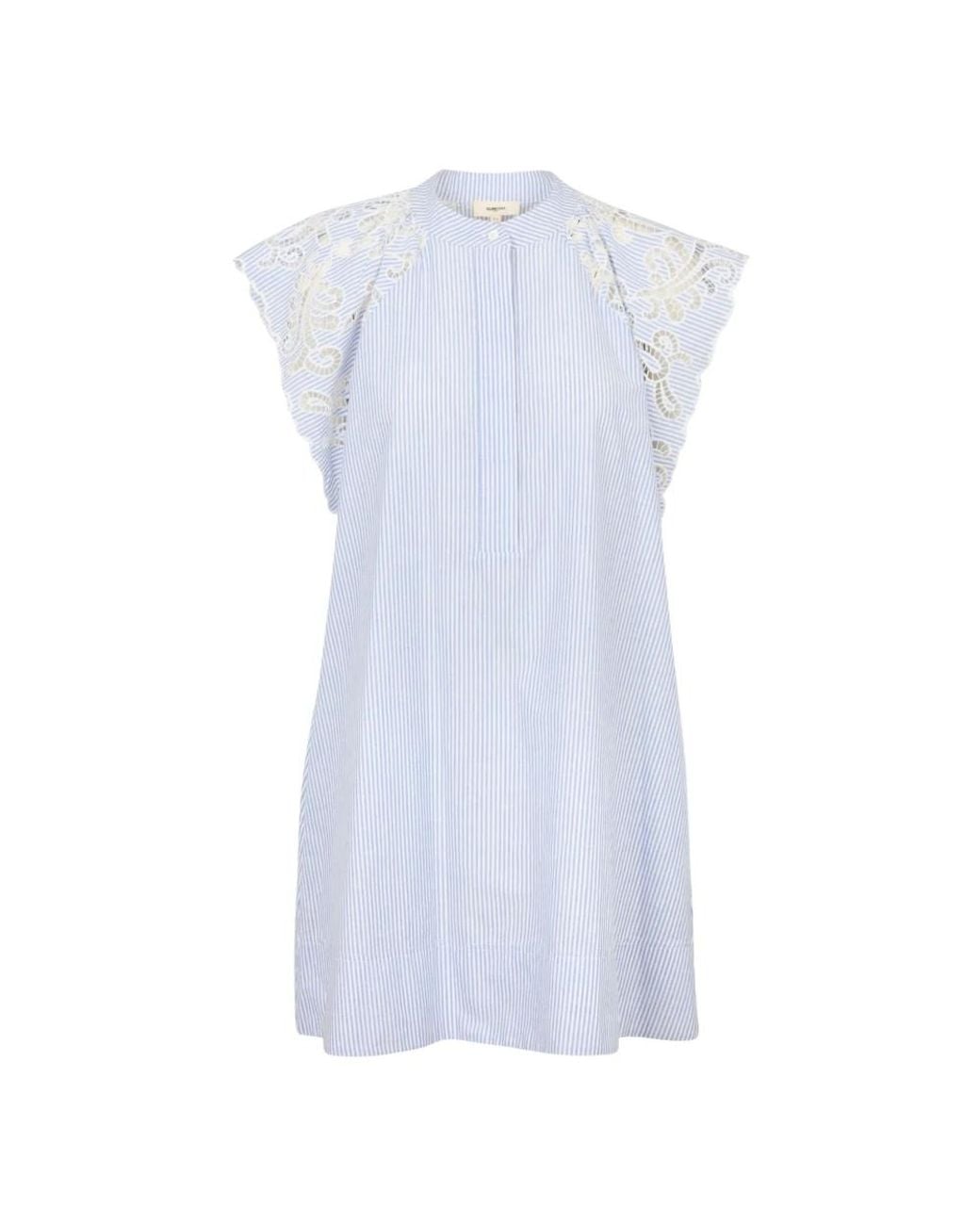 Suncoo Blue Short Dresses