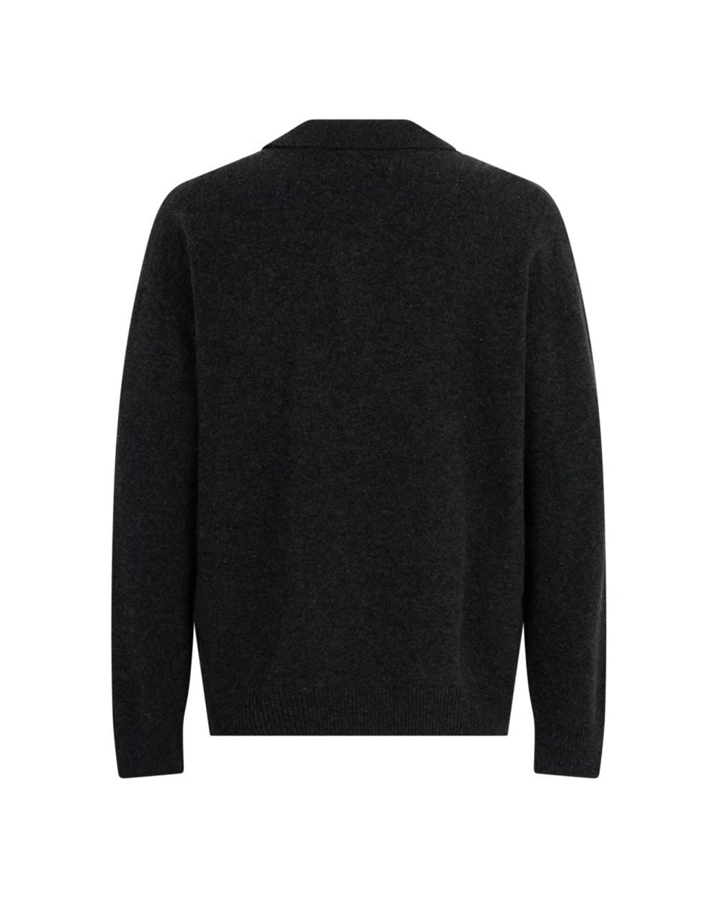 Roberto Collina Black V-Neck Knitwear for men