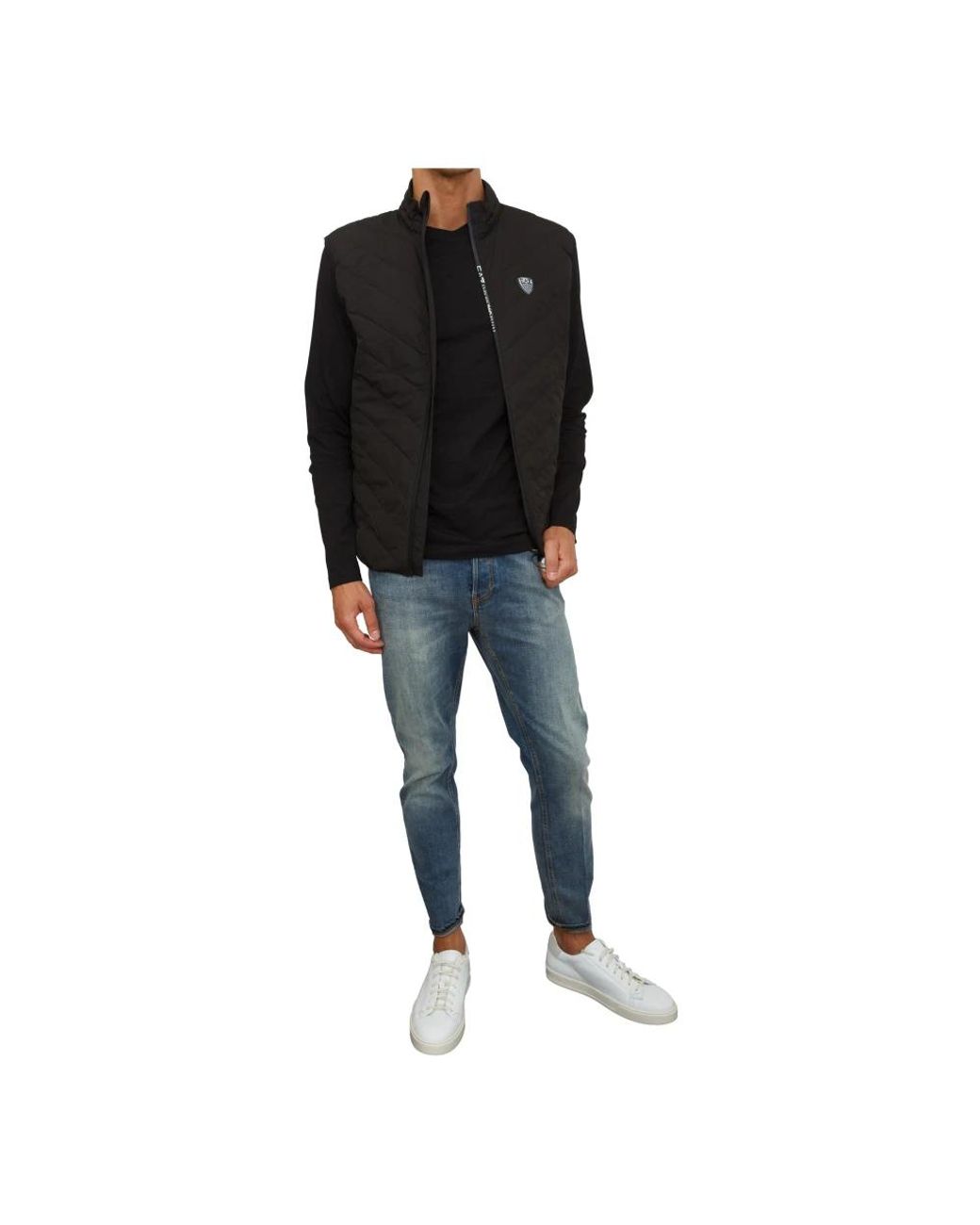 EA7 Down jackets in Black für Herren