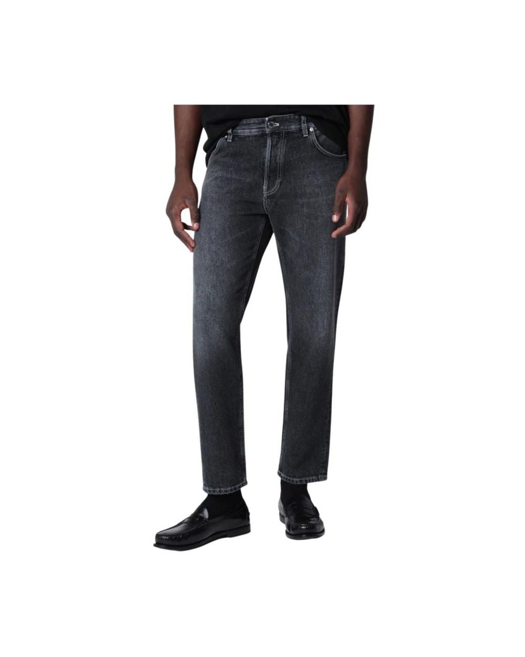 PT Torino Blue Straight Fit Jeans for men
