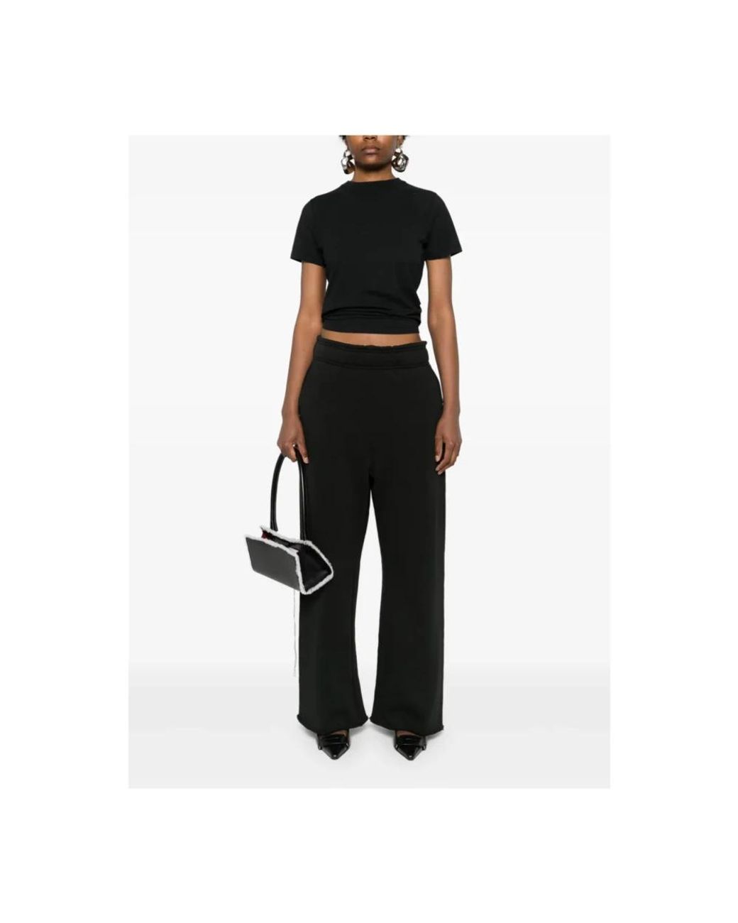 Entire studios Black Wide Trousers