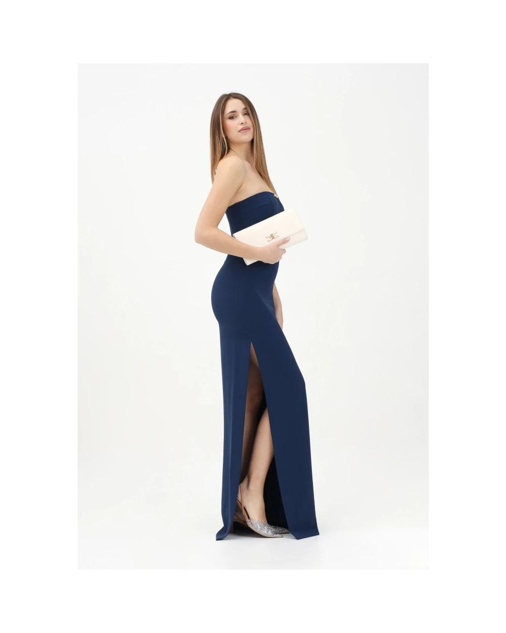 Elisabetta Franchi Blue Gowns