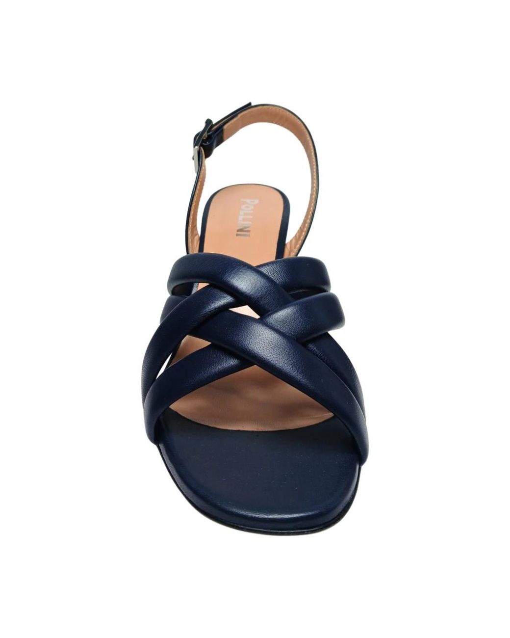Pollini Blue High Heel Sandals