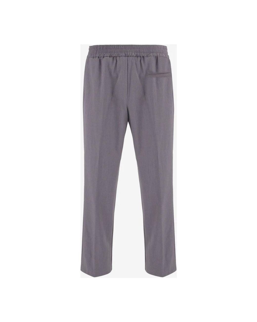 Just Cavalli Gray Suit Trousers for men
