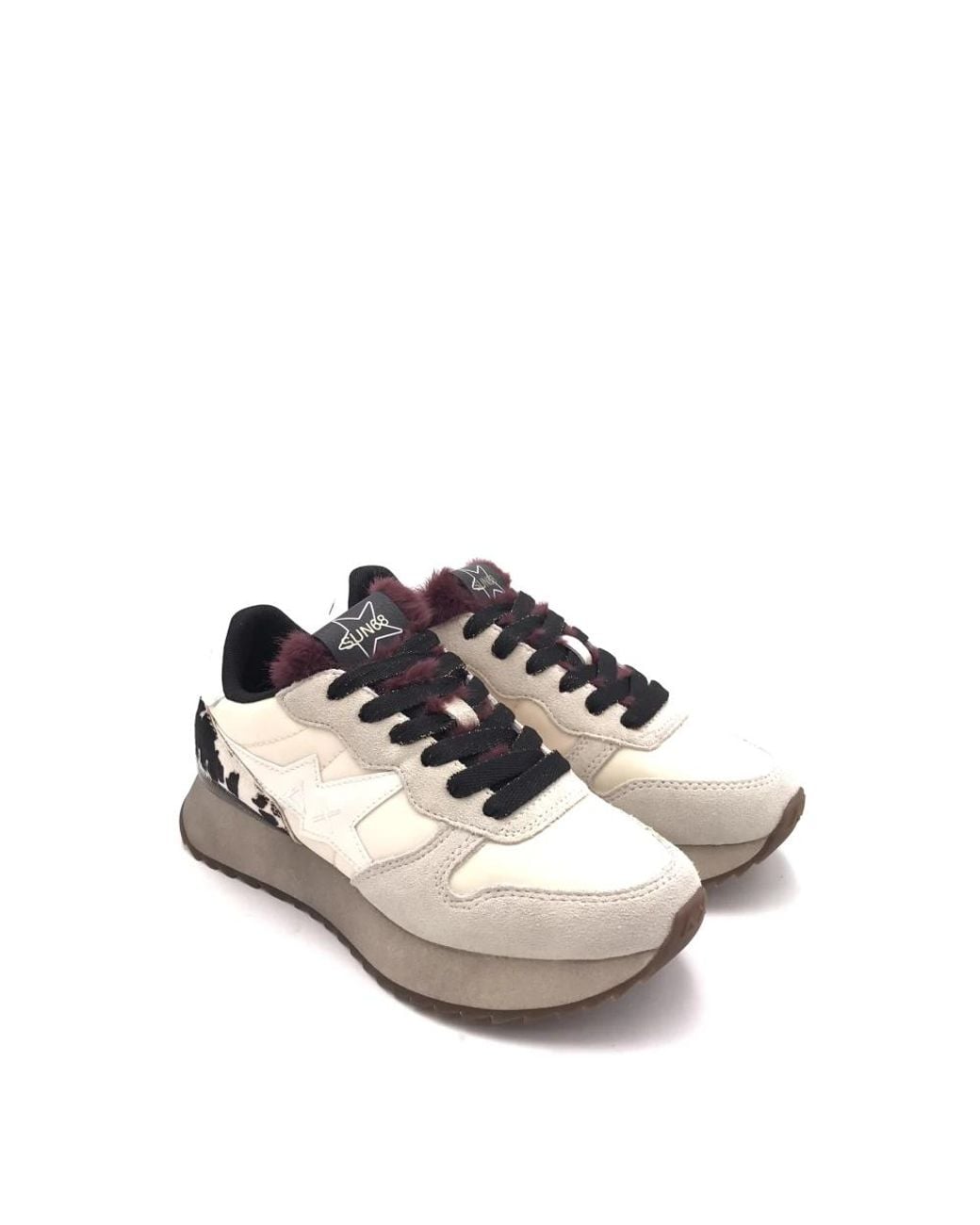 Sun 68 Natural Sneakers