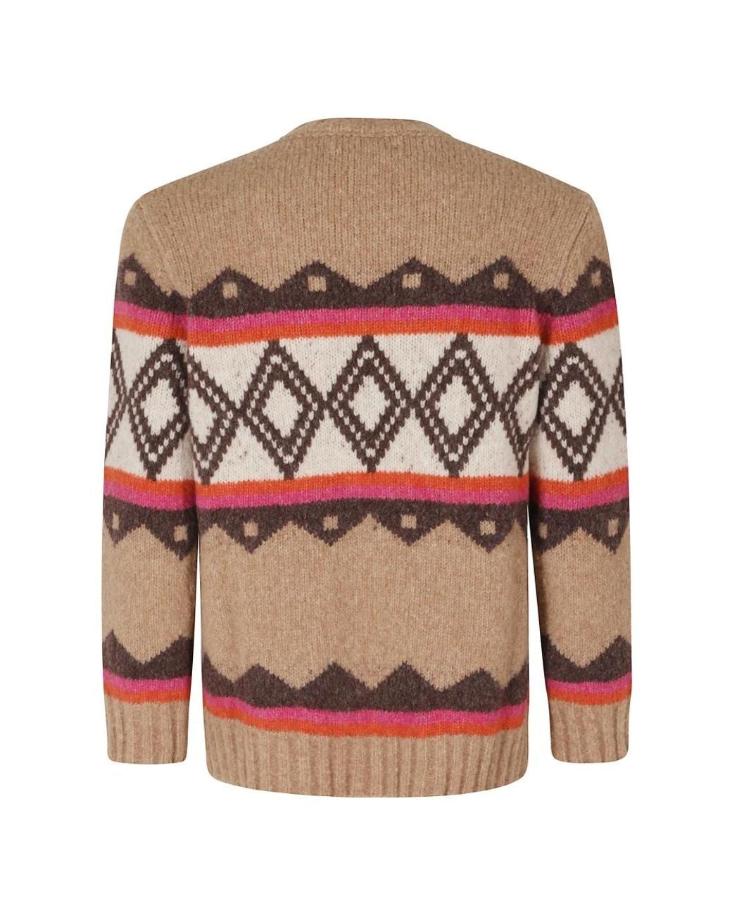 Ballantyne Brown Round-Neck Knitwear for men