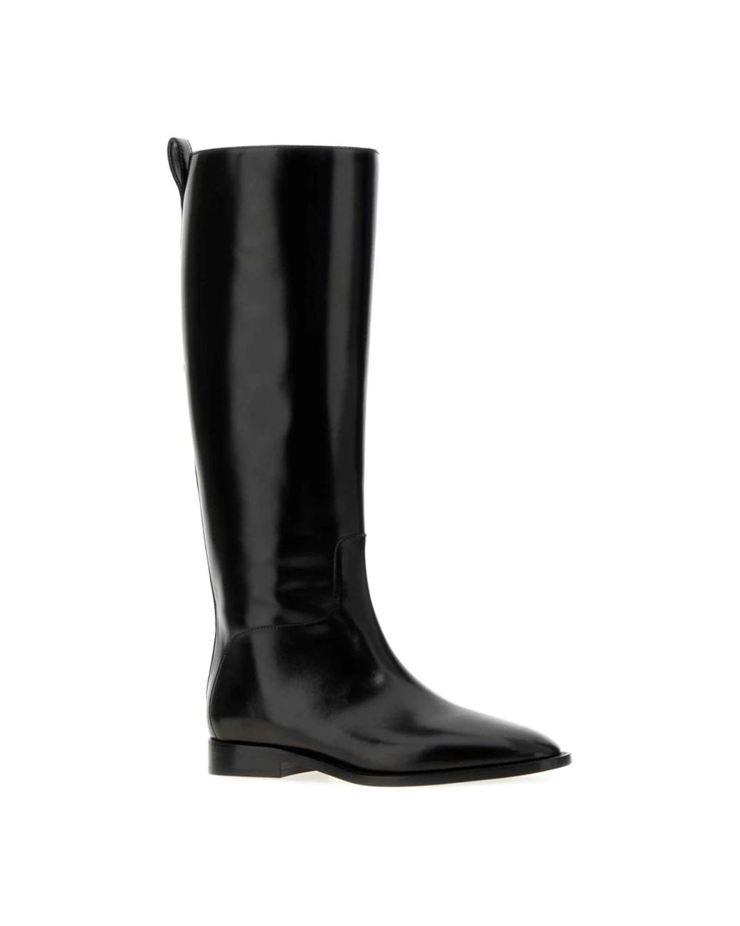 Jil Sander Black High Boots