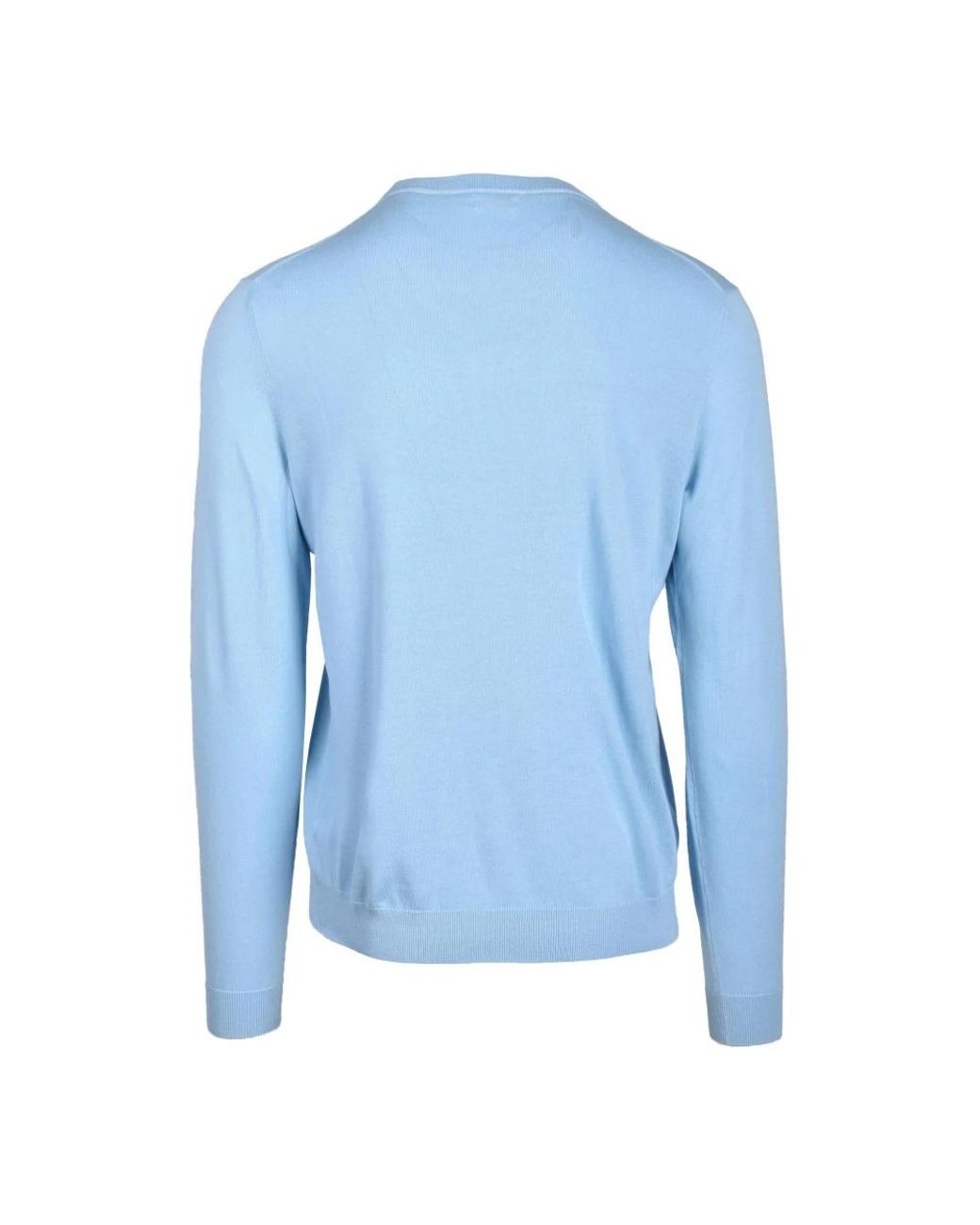 Sun 68 Blue Round-Neck Knitwear for men