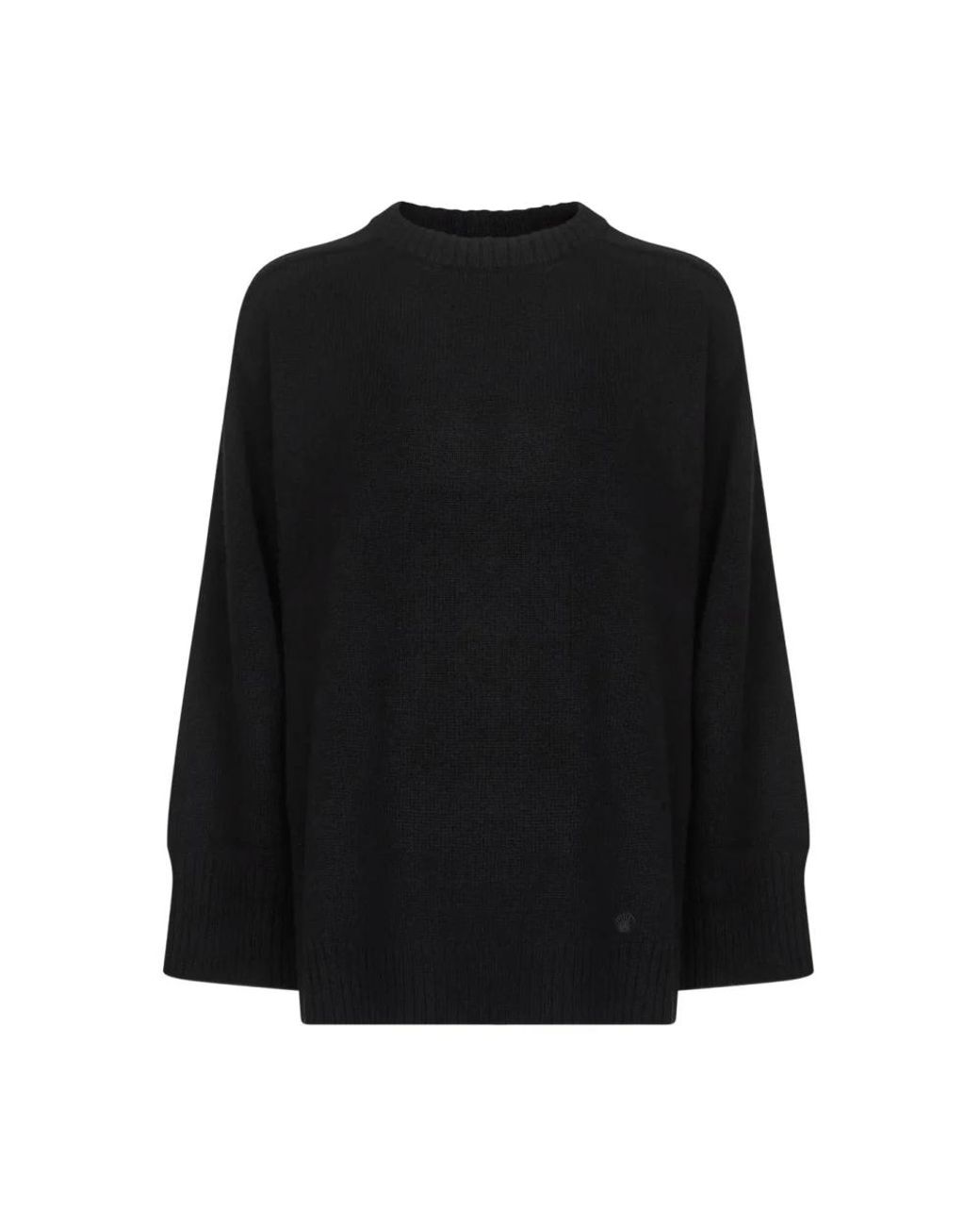 Loulou de Saison Black Round-Neck Knitwear