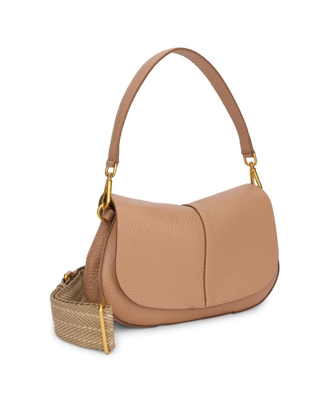 Gianni Chiarini Helena Round Shoulder Bag in het Brown